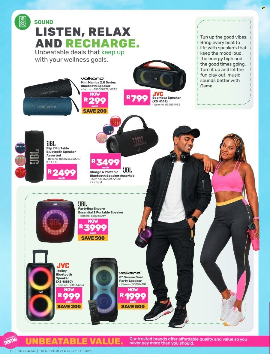 GAME specials - Spring Into Wellness