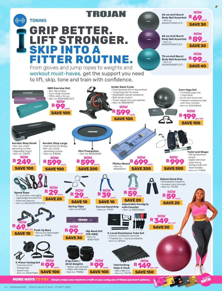 GAME specials - Spring Into Wellness