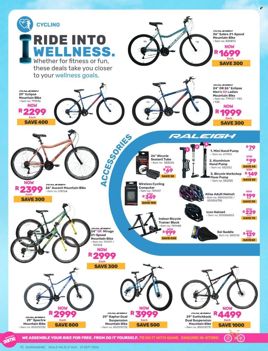GAME specials - Spring Into Wellness