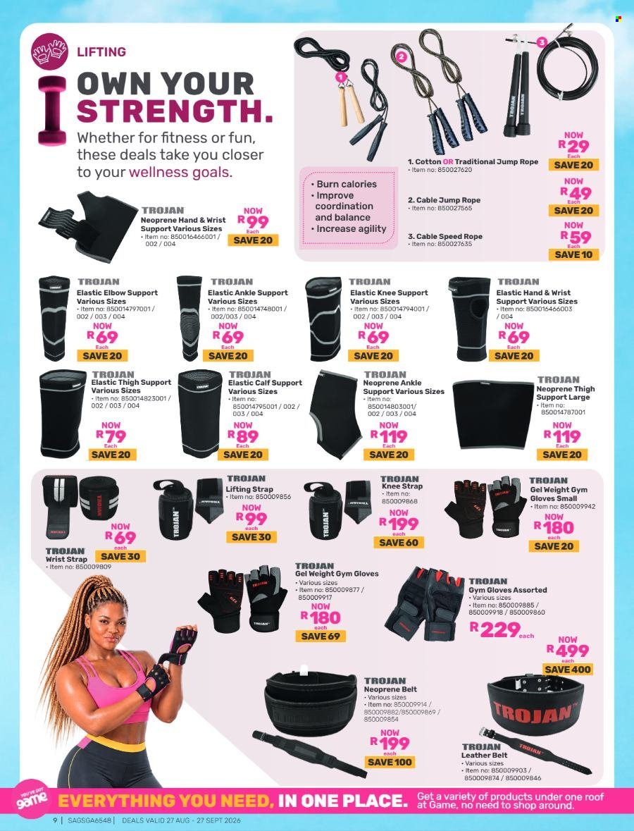 GAME specials - Spring Into Wellness