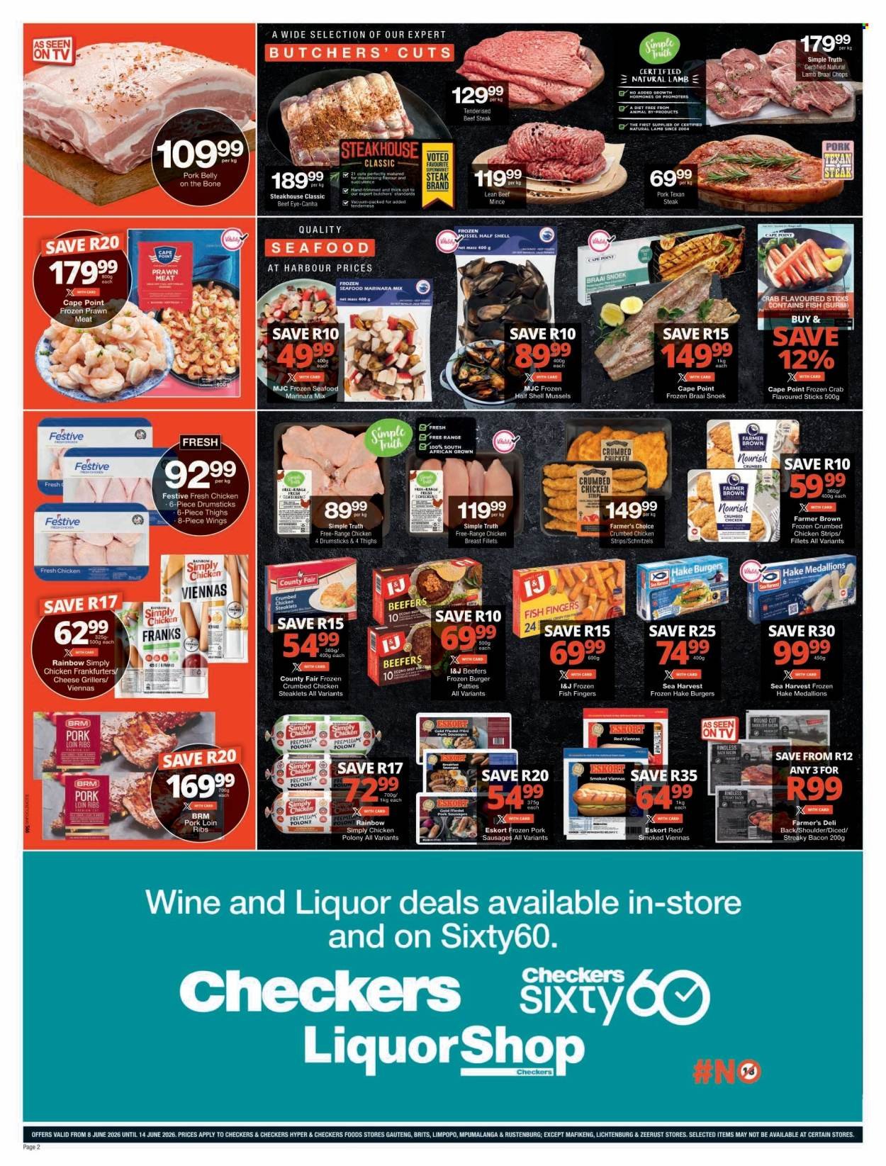 CHECKERS specials - XXL Savings Promotion Week 1