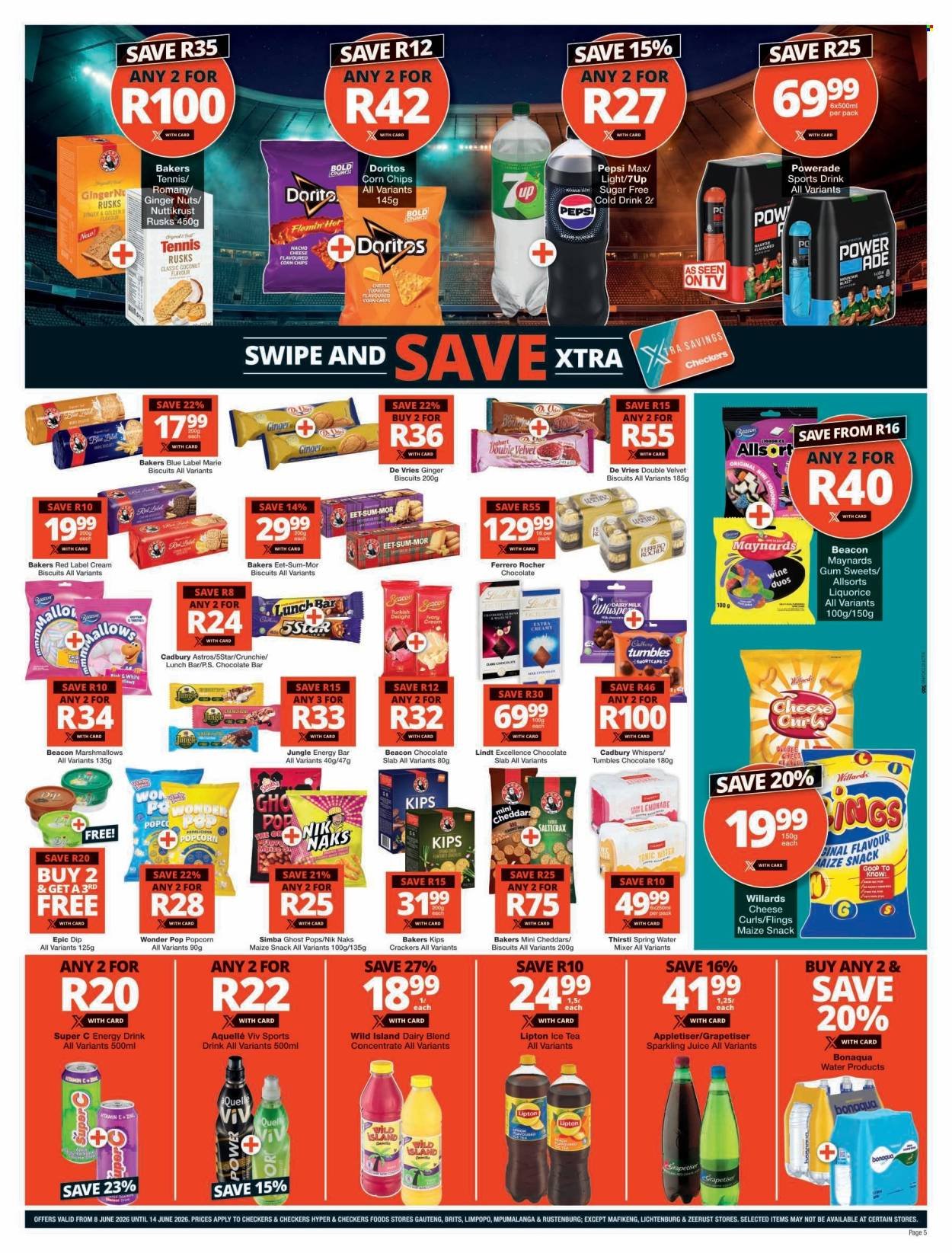 CHECKERS specials - XXL Savings Promotion Week 1