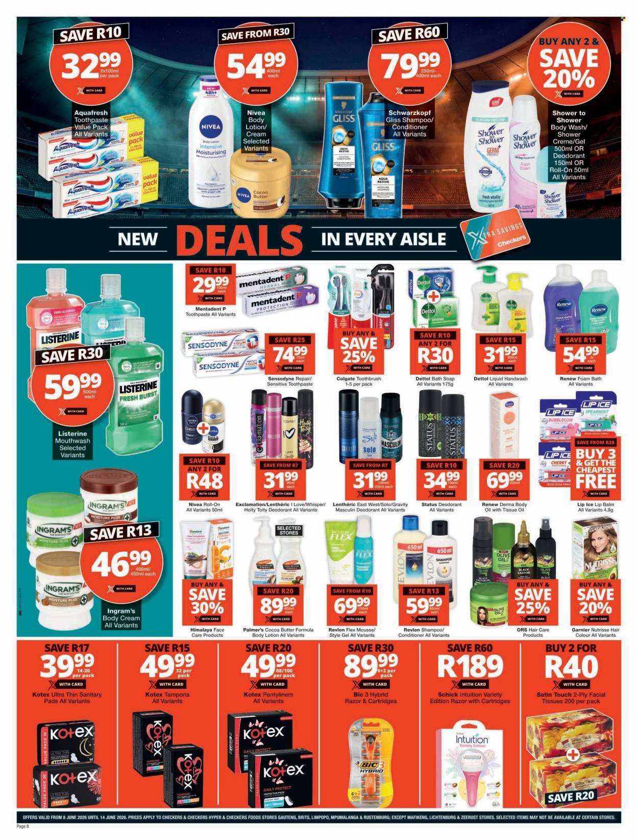 CHECKERS specials - XXL Savings Promotion Week 1