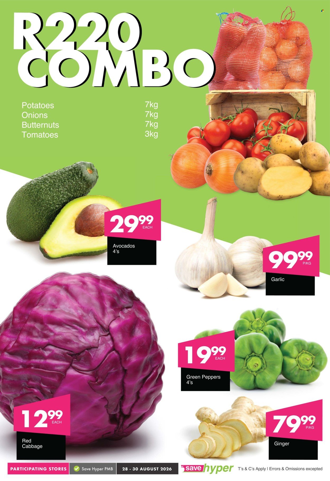 SAVE specials - From Friday 28 Aug 2026