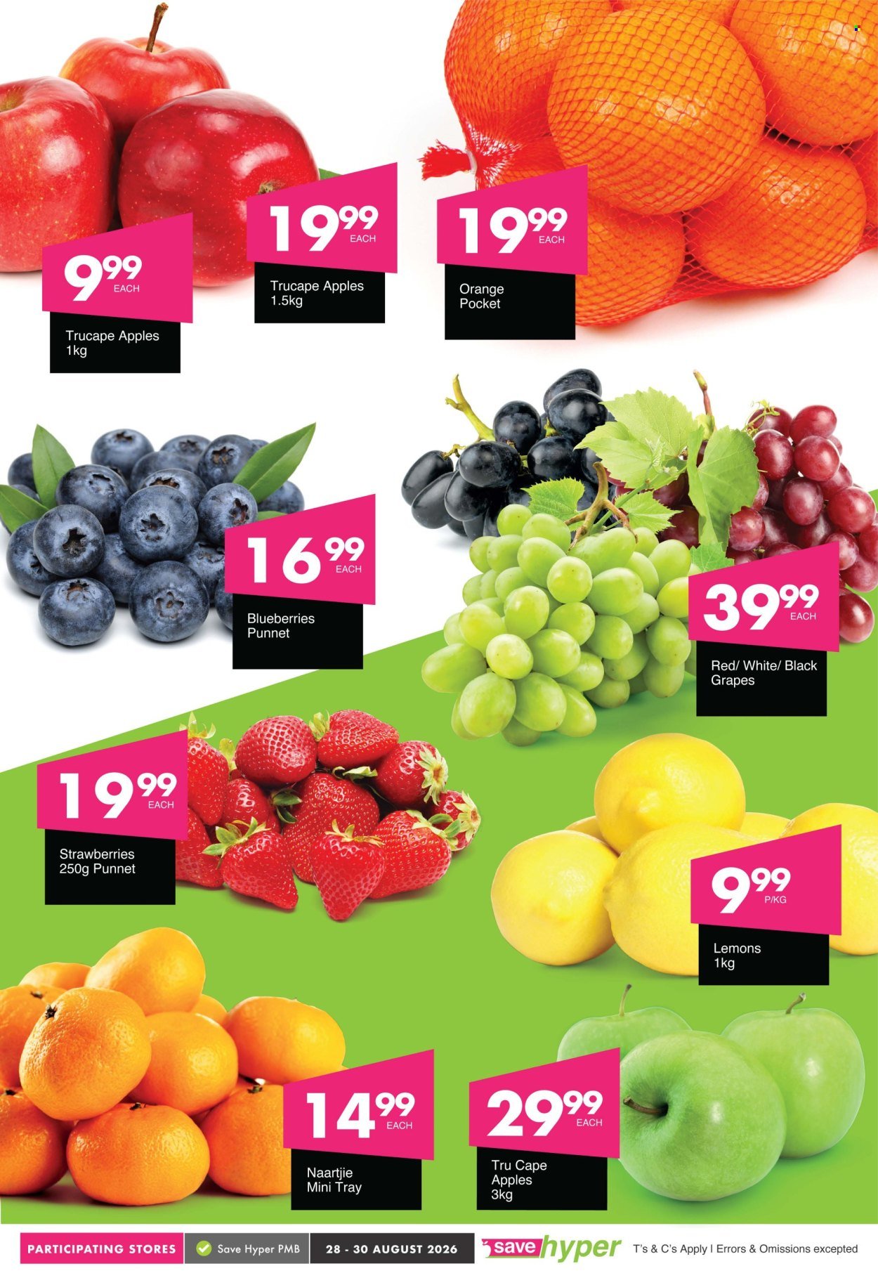 SAVE specials - From Friday 28 Aug 2026