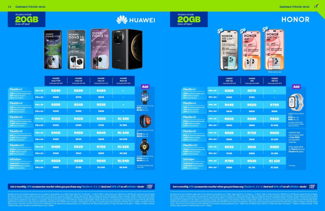 TELKOM specials - From Sunday 15 Feb 2026 (2026-02-15 - 2026-03-31) | 8