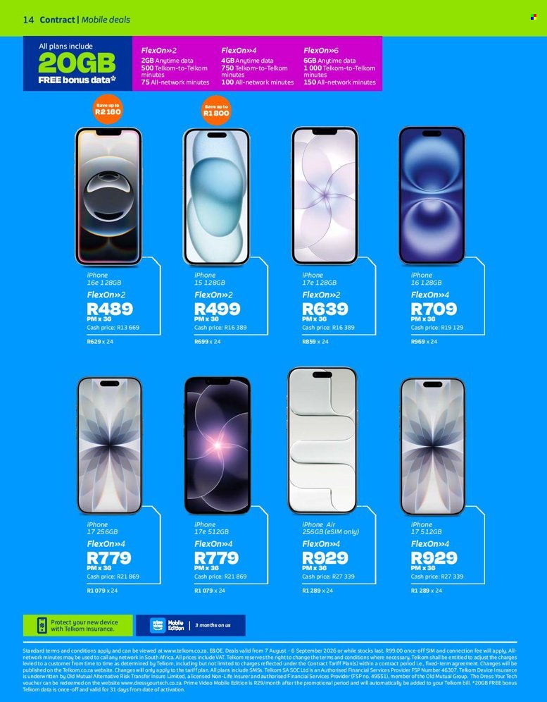 TELKOM specials - From Friday 7 Aug 2026