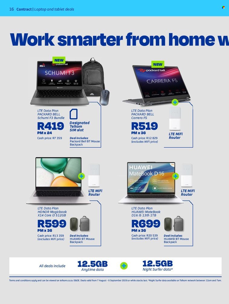 TELKOM specials - From Friday 7 Aug 2026