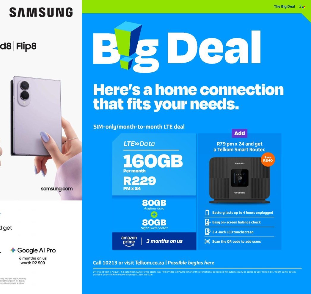 TELKOM specials - From Friday 7 Aug 2026