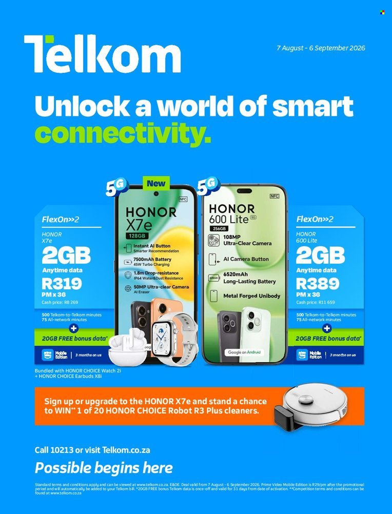 TELKOM specials - From Friday 7 Aug 2026