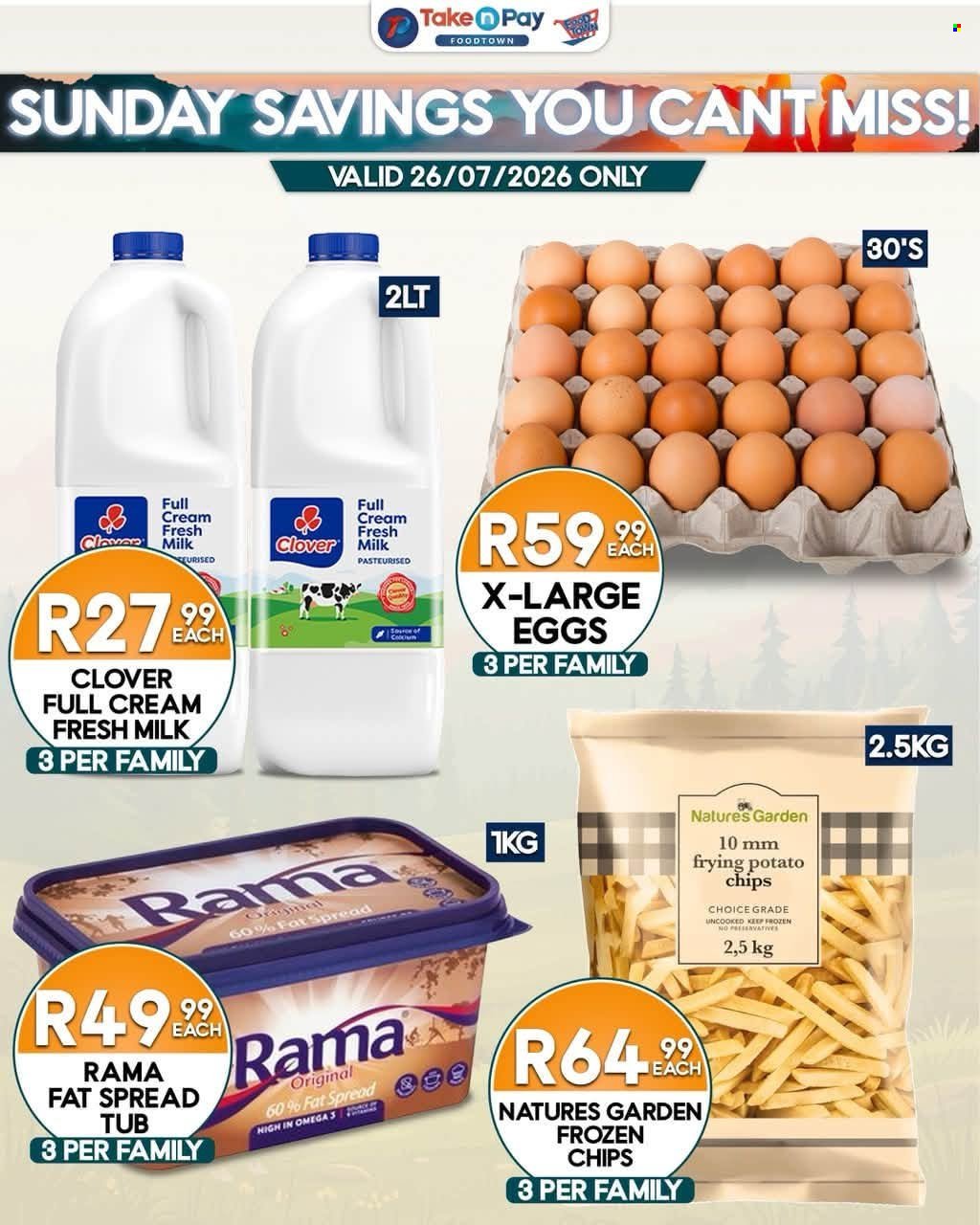 TAKE N PAY specials - From Sunday 26 Jul 2026