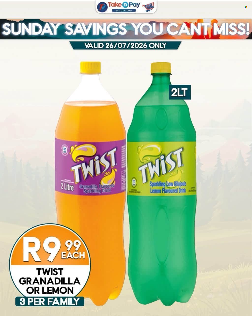 TAKE N PAY specials - From Sunday 26 Jul 2026