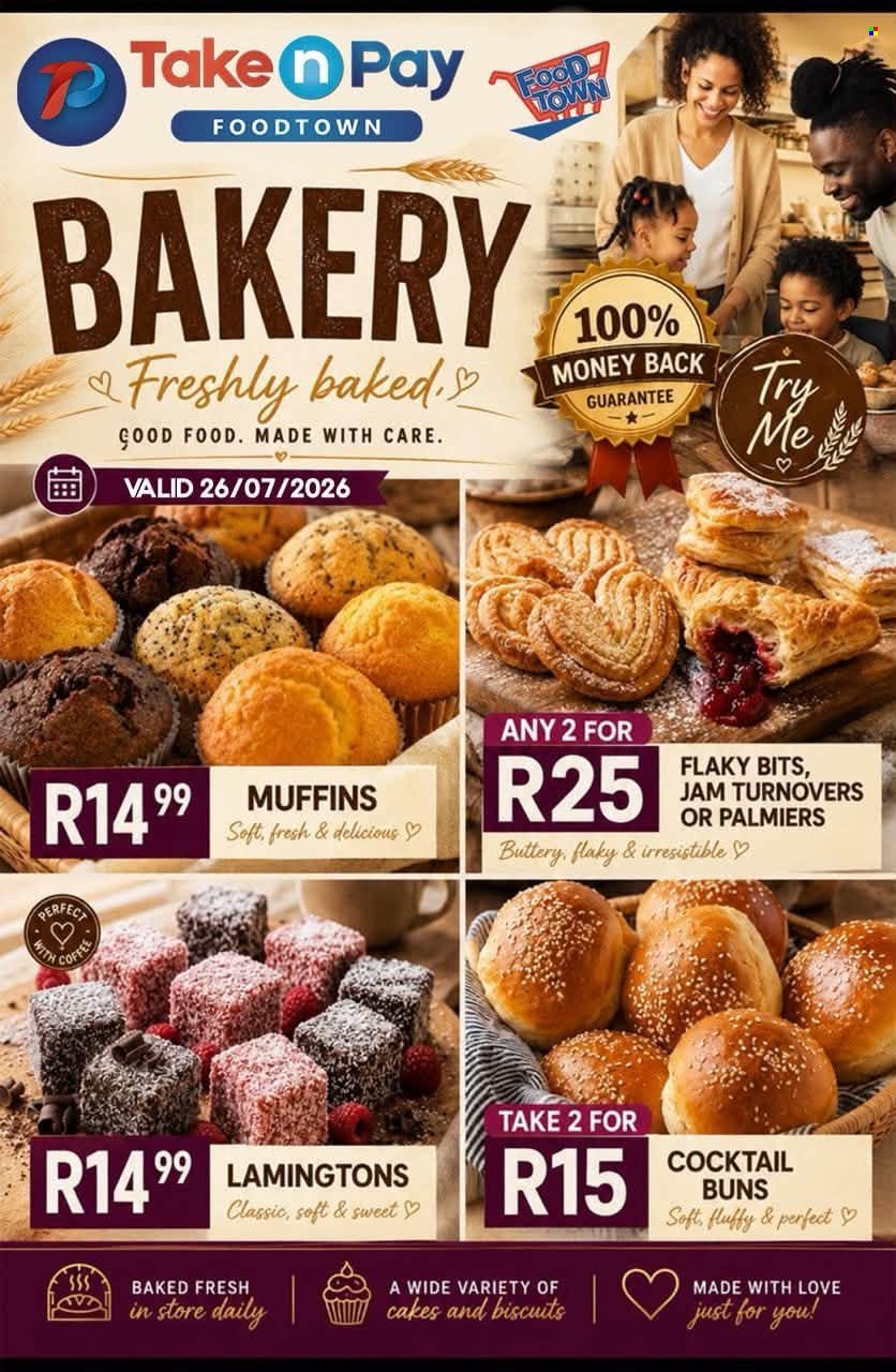 TAKE N PAY specials - From Sunday 26 Jul 2026