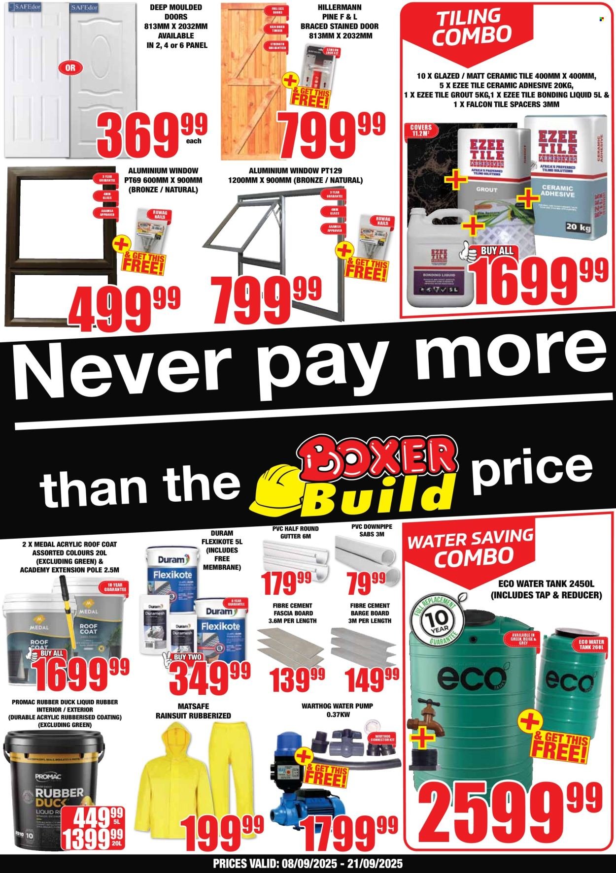 BOXER specials - KZN September MM Build (2025-09-08 - 2025-09-21) | 1