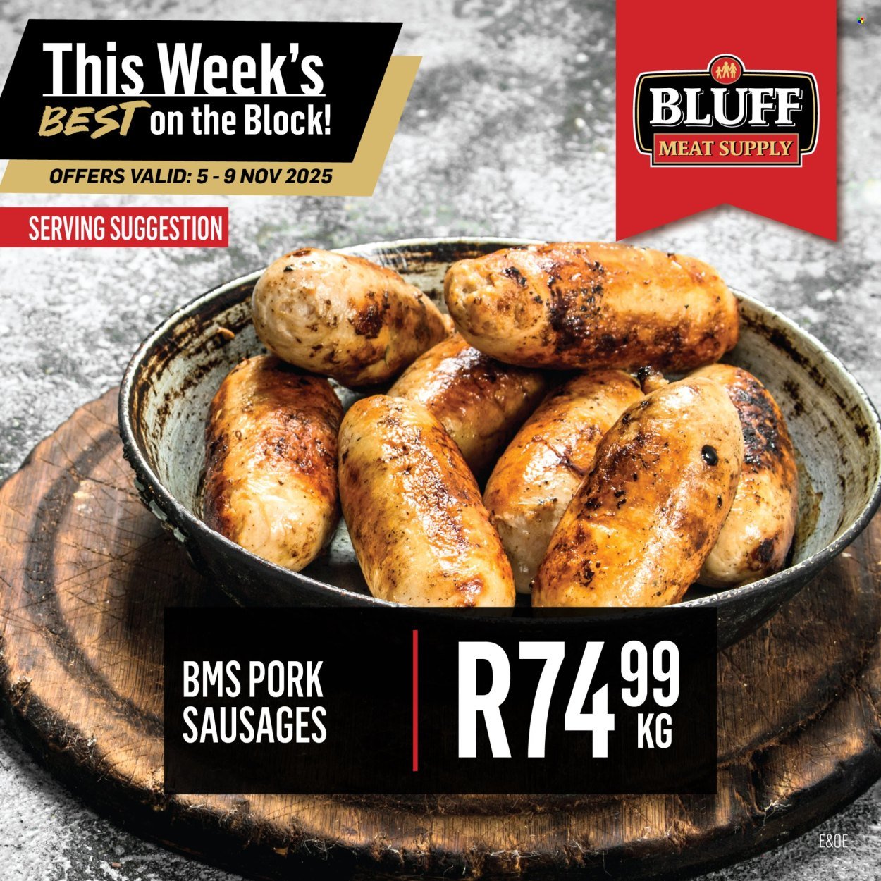 BLUFF MEAT SUPPLY specials - From Wednesday 5 Nov 2025 (2025-11-05 - 2025-11-09) | 6