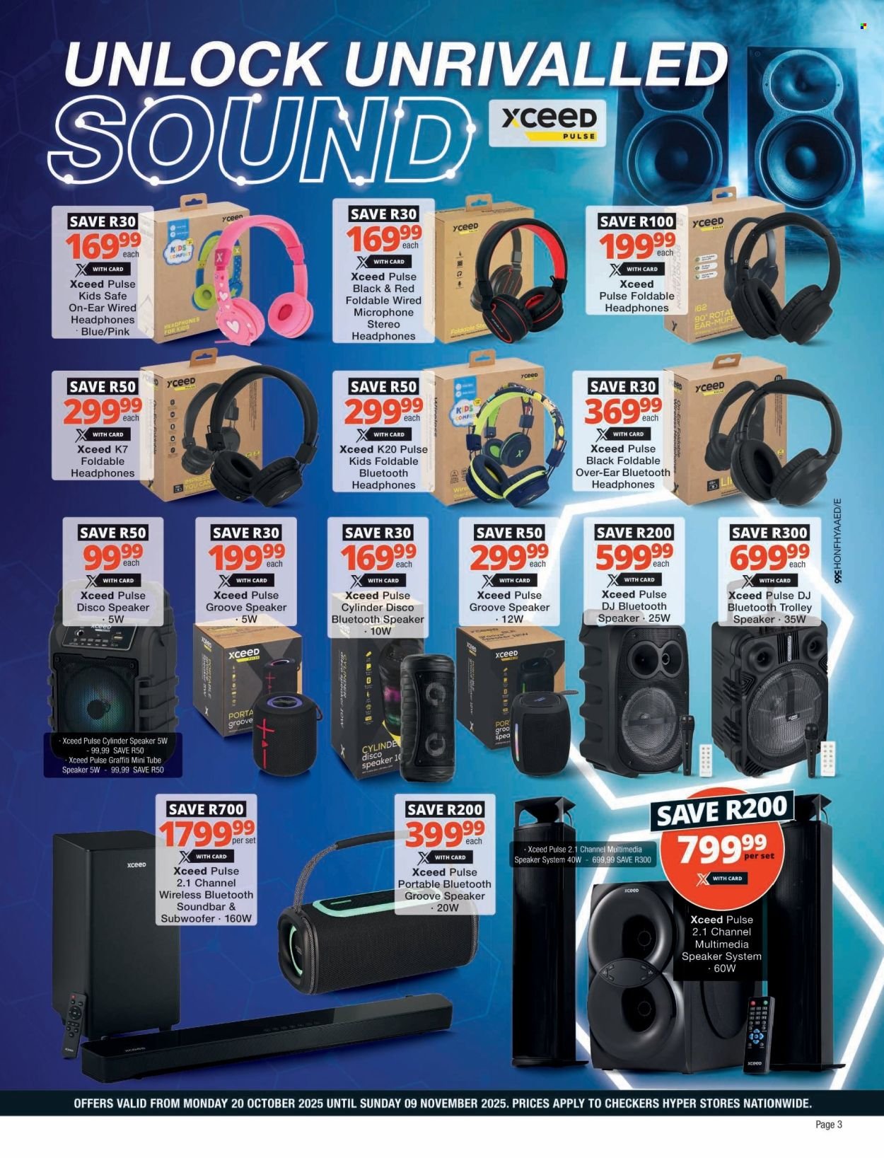 CHECKERS specials - Tech X October Promotion (2025-10-20 - 2025-11-09) | 3