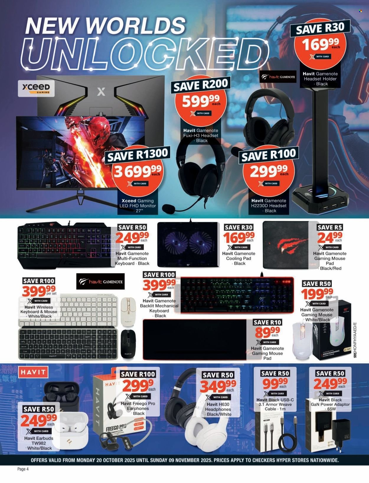 CHECKERS specials - Tech X October Promotion (2025-10-20 - 2025-11-09) | 4