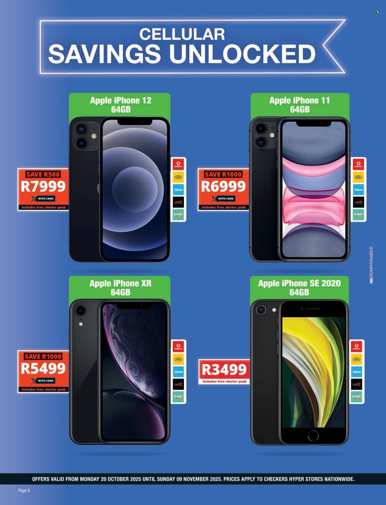 CHECKERS specials - Tech X October Promotion (2025-10-20 - 2025-11-09) | 6