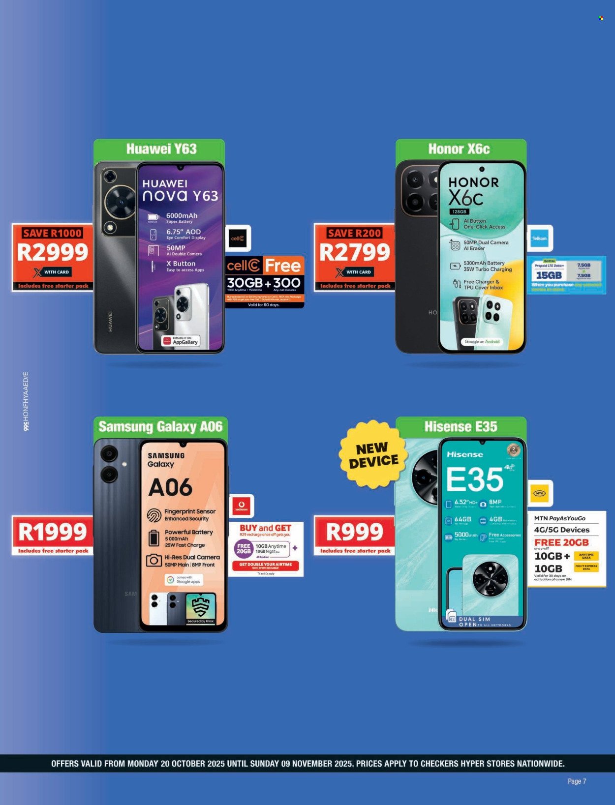 CHECKERS specials - Tech X October Promotion (2025-10-20 - 2025-11-09) | 7