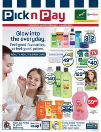 PICK N PAY specials - Health & Beauty Specials (2026-02-25 - 2026-03-08)