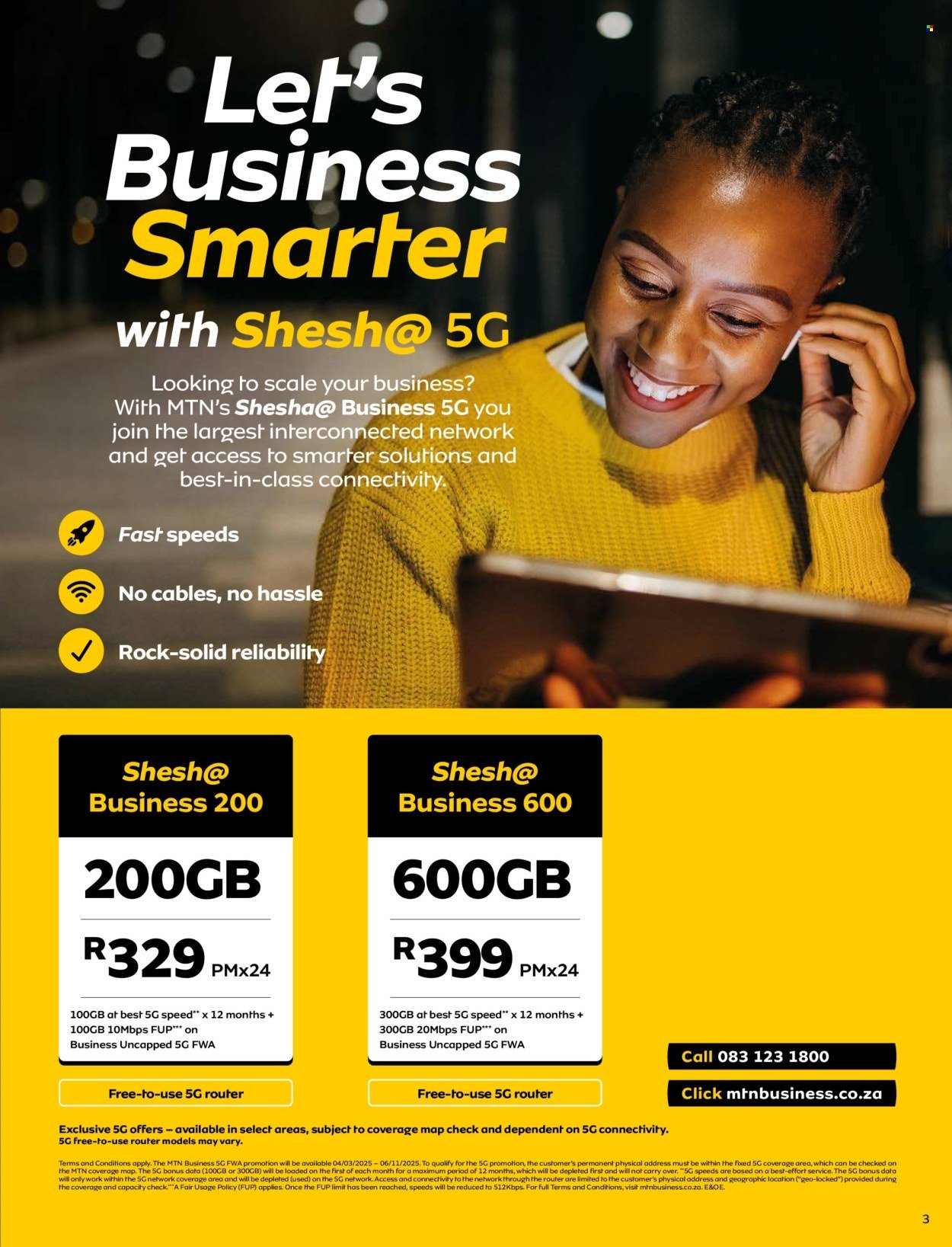 MTN specials - From Tuesday 7 Oct 2025 (2025-10-07 - 2025-11-06) | 3