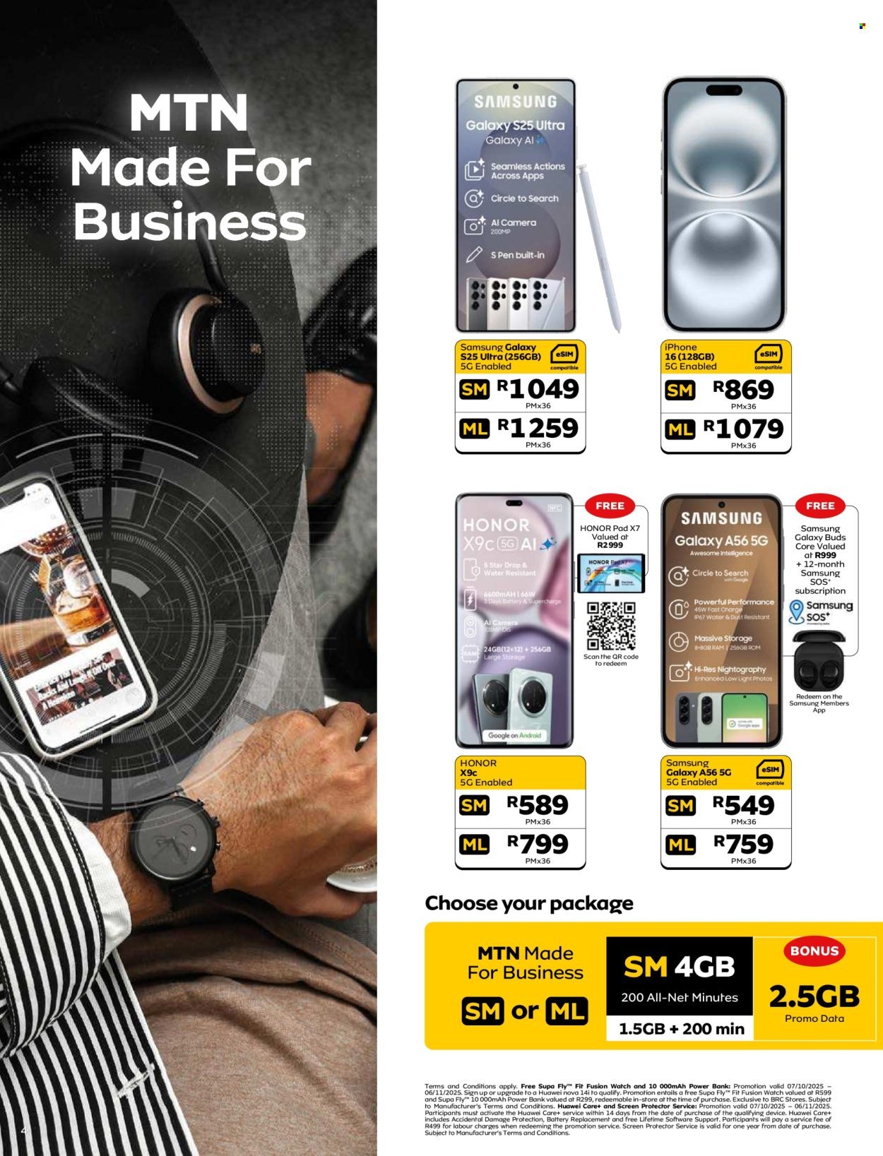 MTN specials - From Tuesday 7 Oct 2025 (2025-10-07 - 2025-11-06) | 4