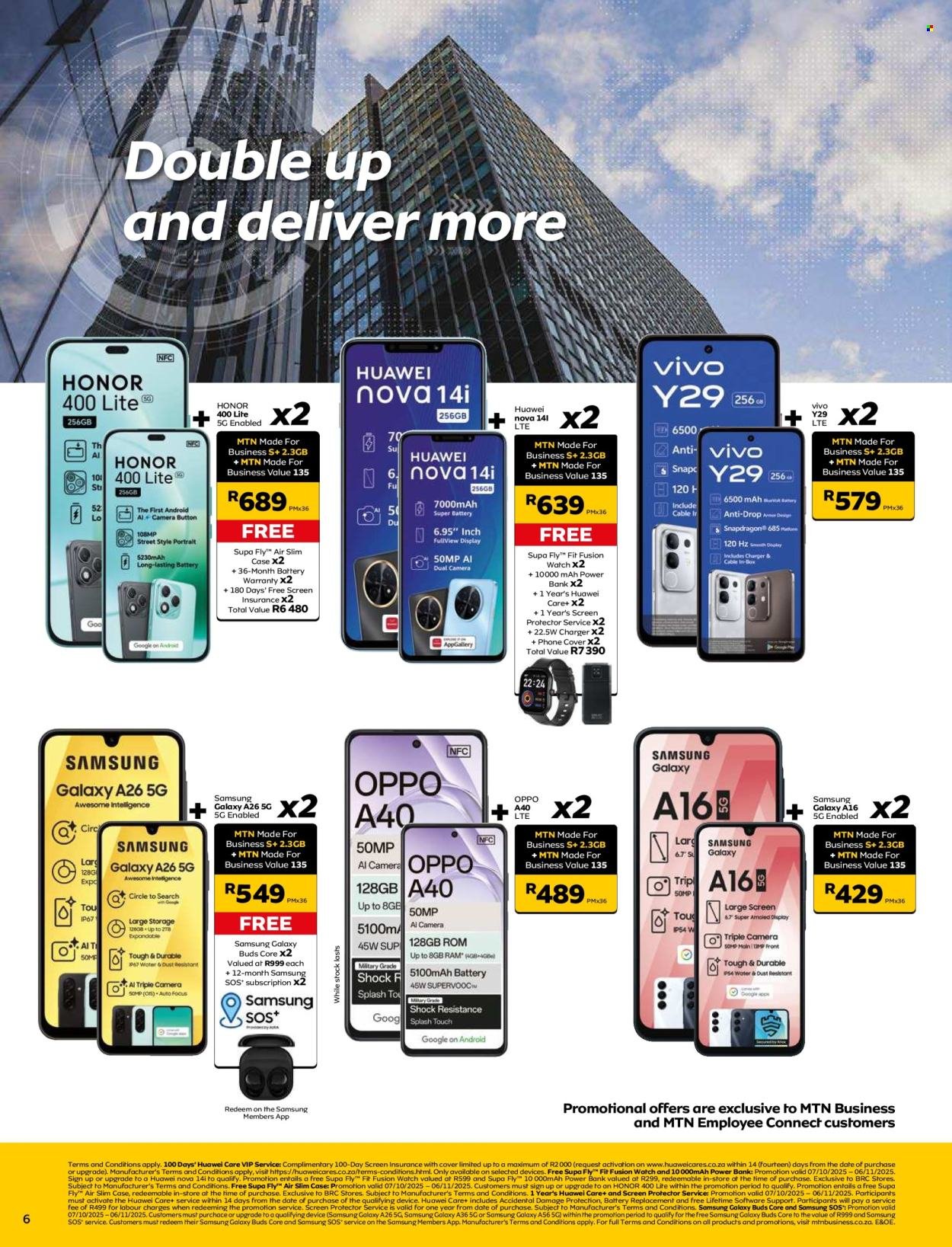 MTN specials - From Tuesday 7 Oct 2025 (2025-10-07 - 2025-11-06) | 6