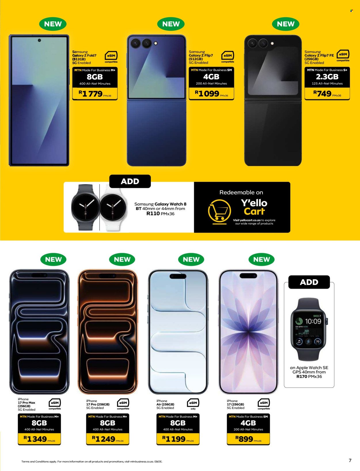 MTN specials - From Tuesday 7 Oct 2025 (2025-10-07 - 2025-11-06) | 7