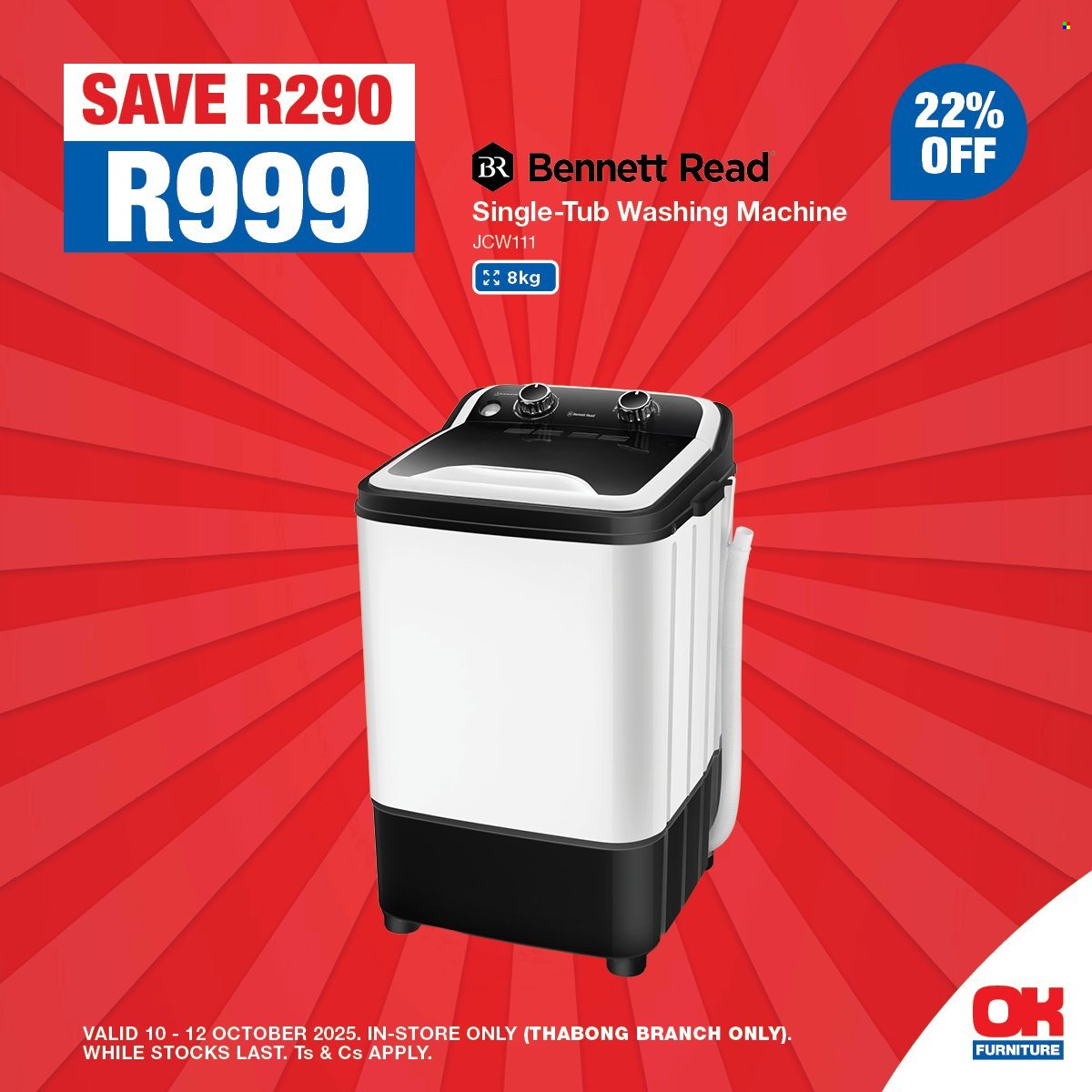 OK FURNITURE specials - From Friday 10 Oct 2025 (2025-10-10 - 2025-10-12) | 2