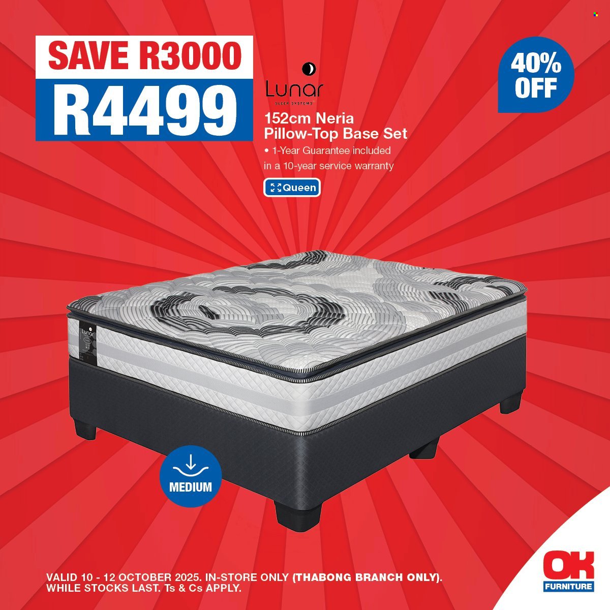 OK FURNITURE specials - From Friday 10 Oct 2025 (2025-10-10 - 2025-10-12) | 3