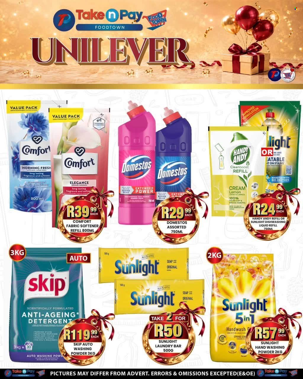 TAKE N PAY specials - From Monday 24 Aug 2026