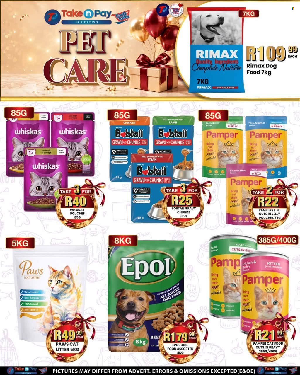 TAKE N PAY specials - From Monday 24 Aug 2026