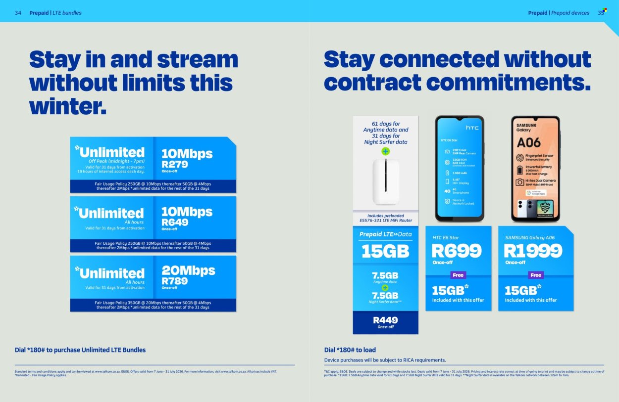 TELKOM specials - From Sunday 7 Jun 2026