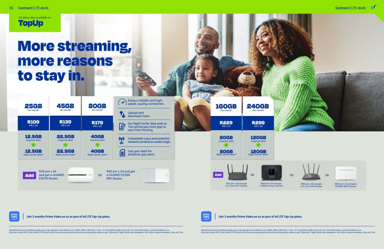 TELKOM specials - From Sunday 7 Jun 2026
