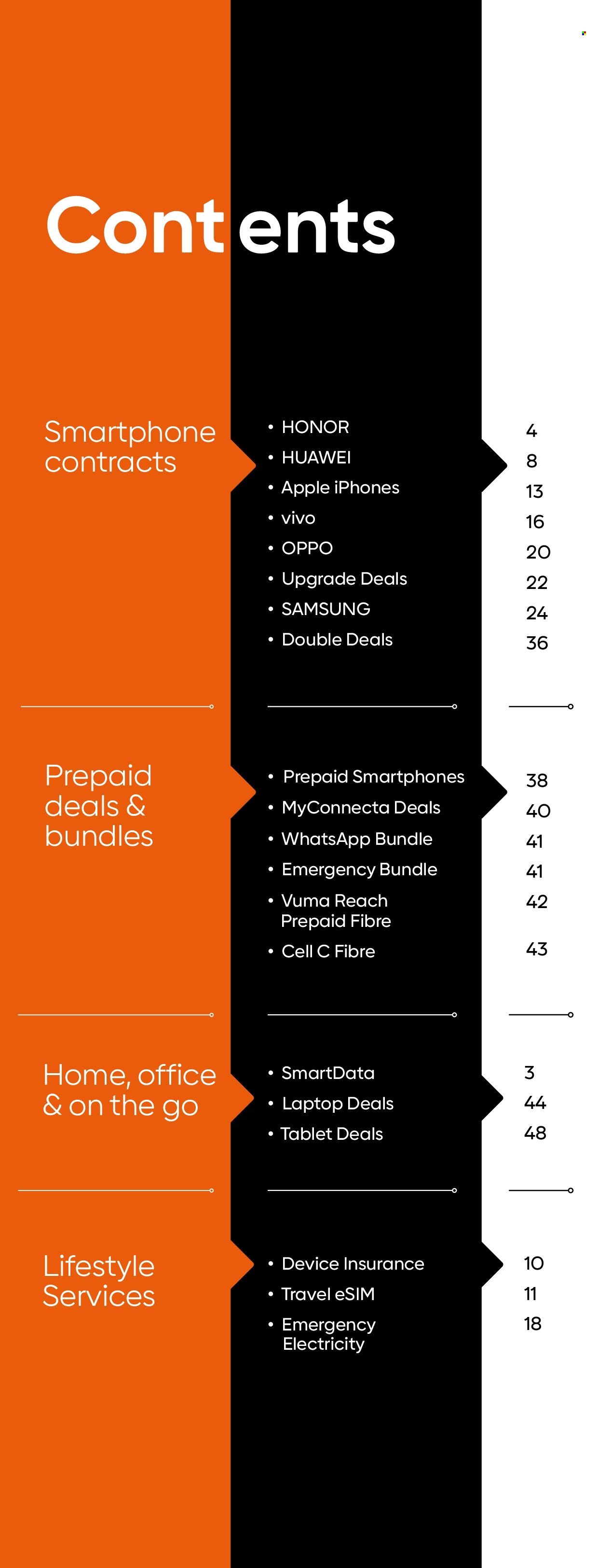 CELL C specials - The Connector Book