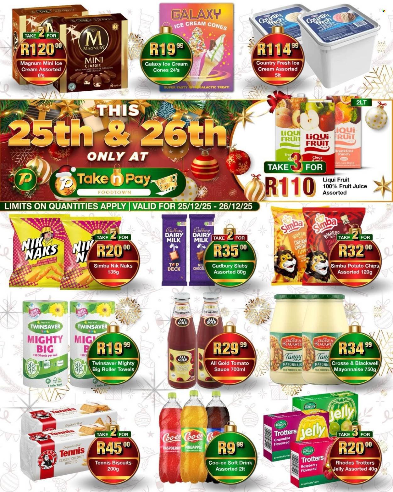 TAKE N PAY specials - From Thursday 25 Dec 2025 (2025-12-25 - 2025-12-26) | 1