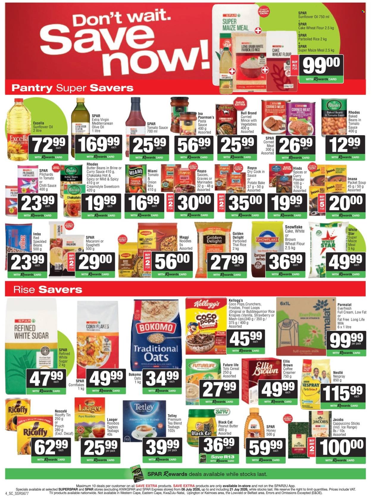 SPAR specials - Specials