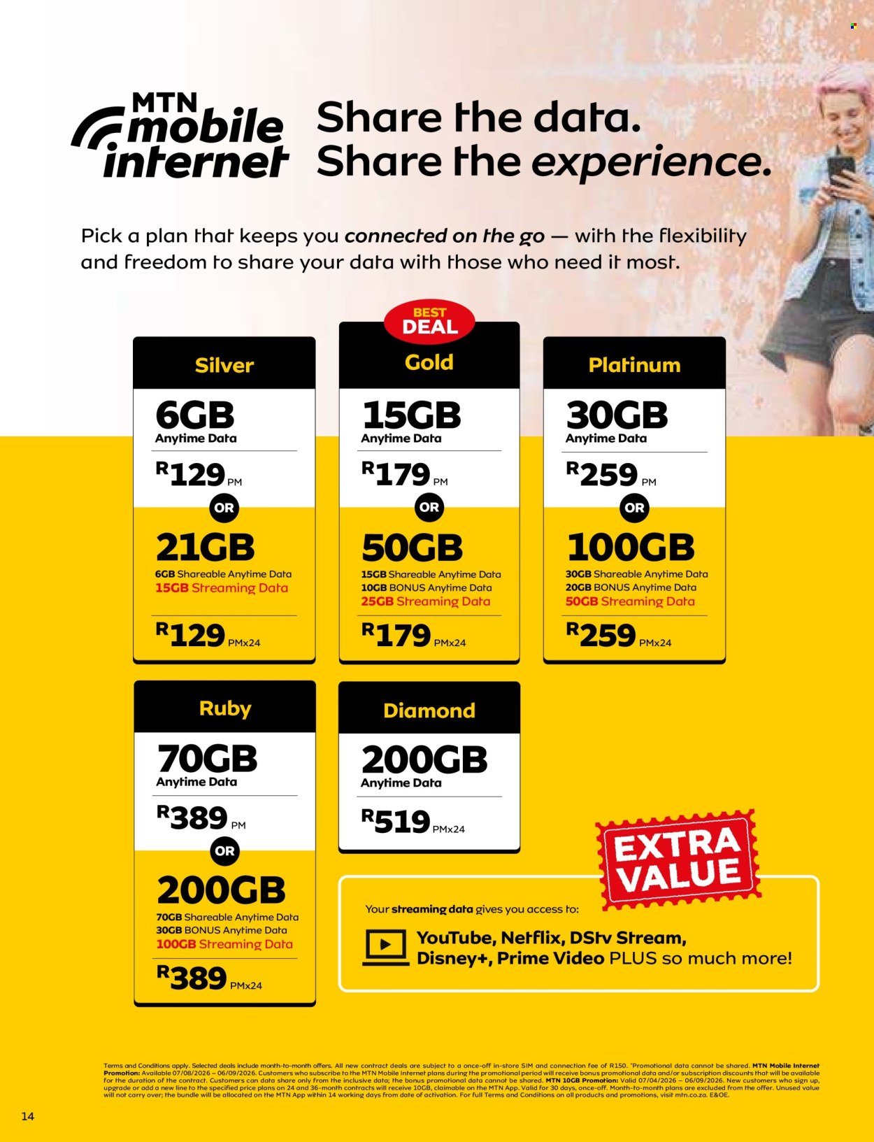 MTN specials - From Friday 7 Aug 2026