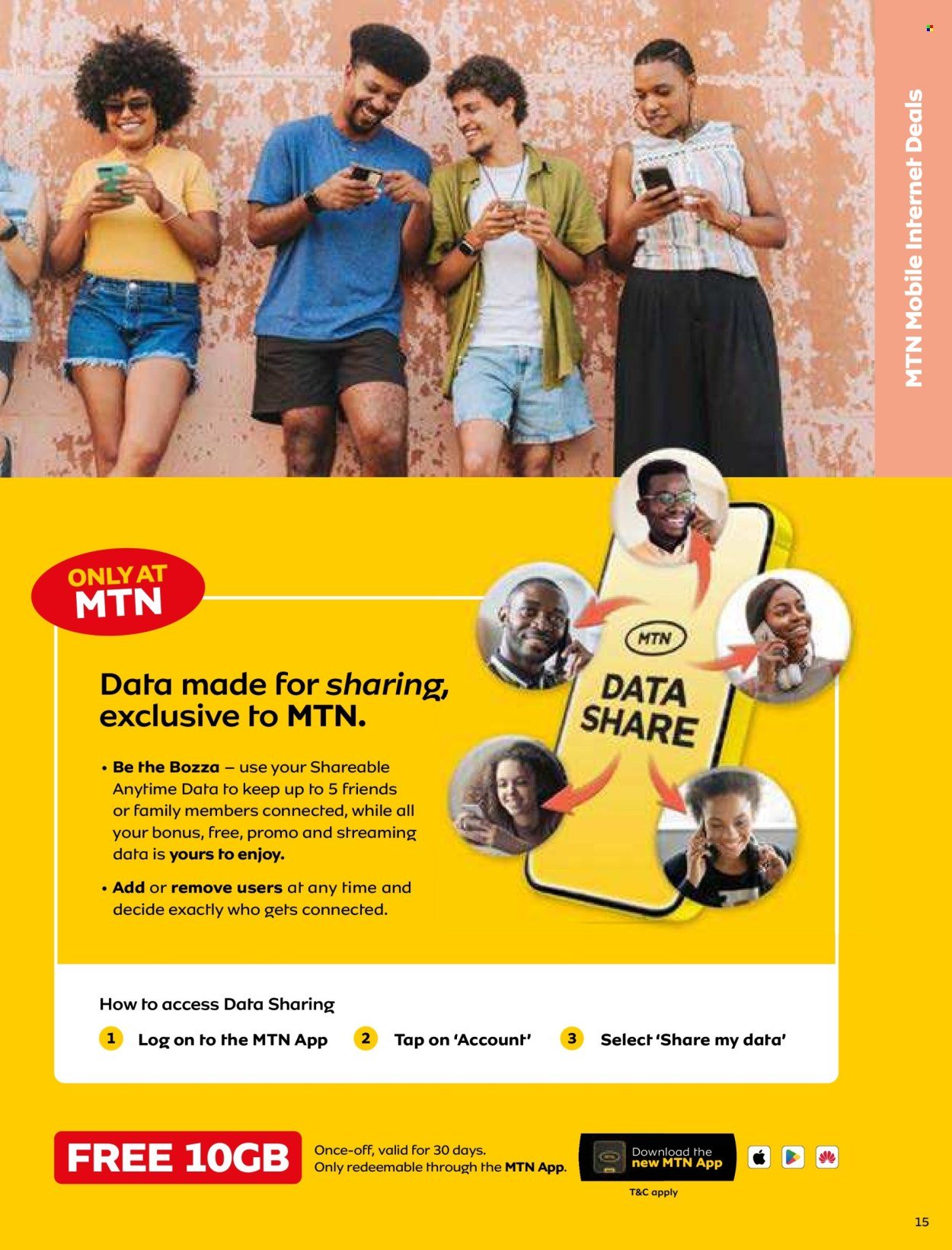MTN specials - From Friday 7 Aug 2026