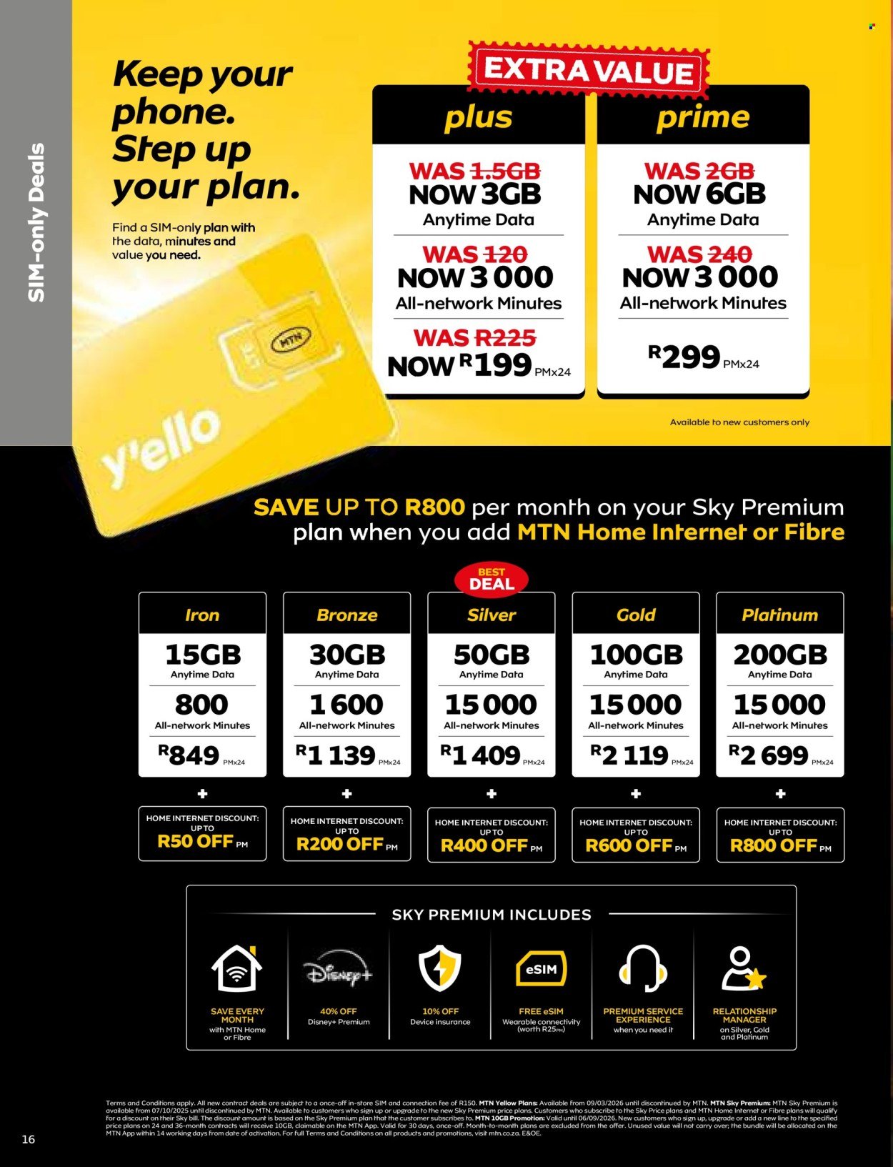MTN specials - From Friday 7 Aug 2026
