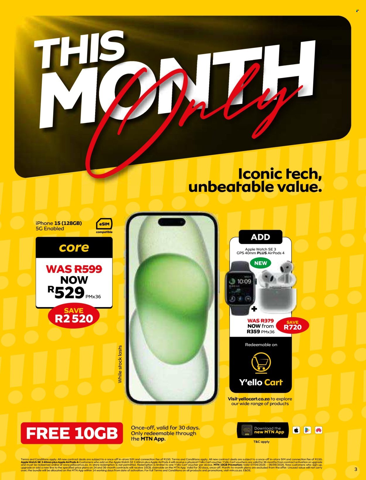 MTN specials - From Friday 7 Aug 2026