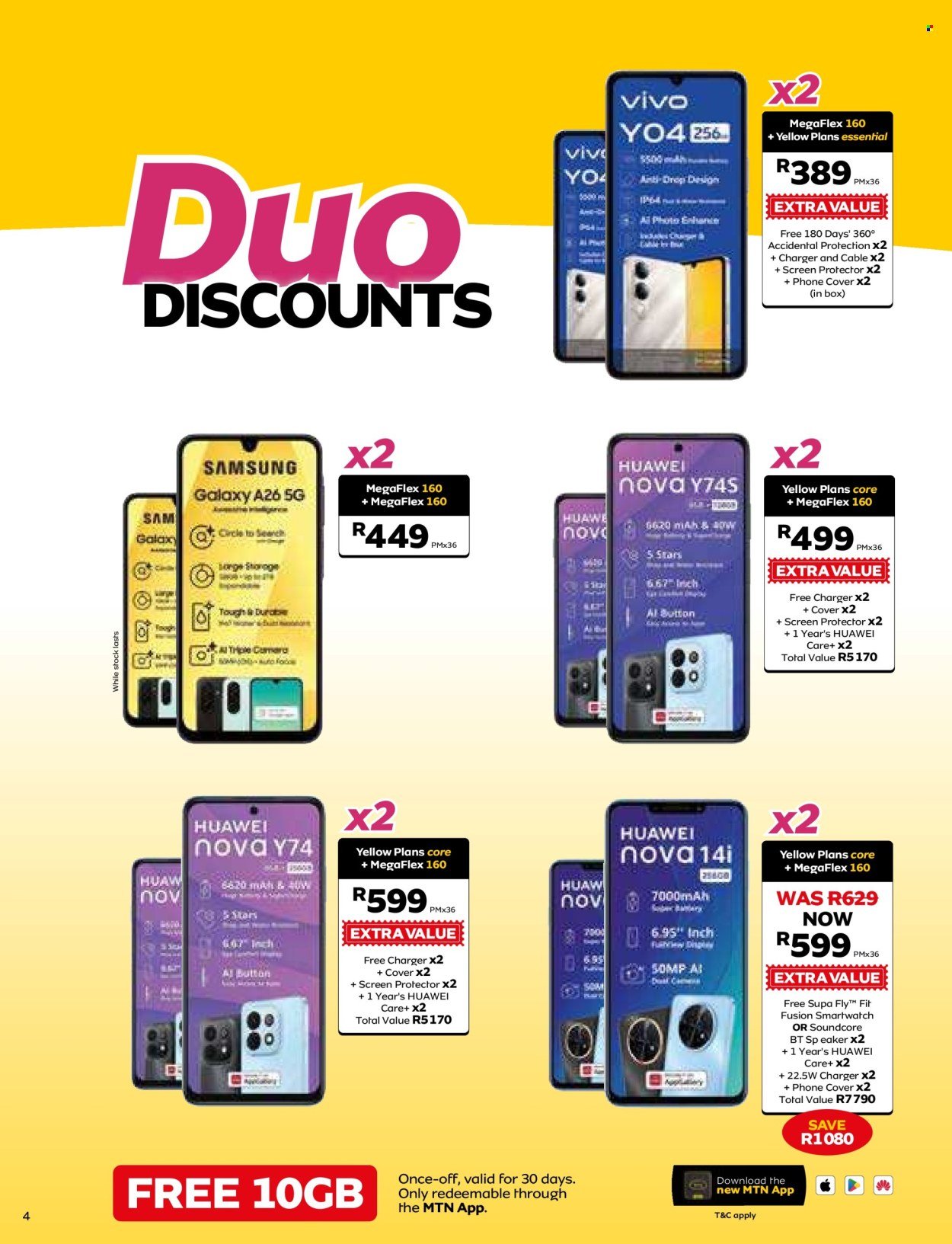 MTN specials - From Friday 7 Aug 2026