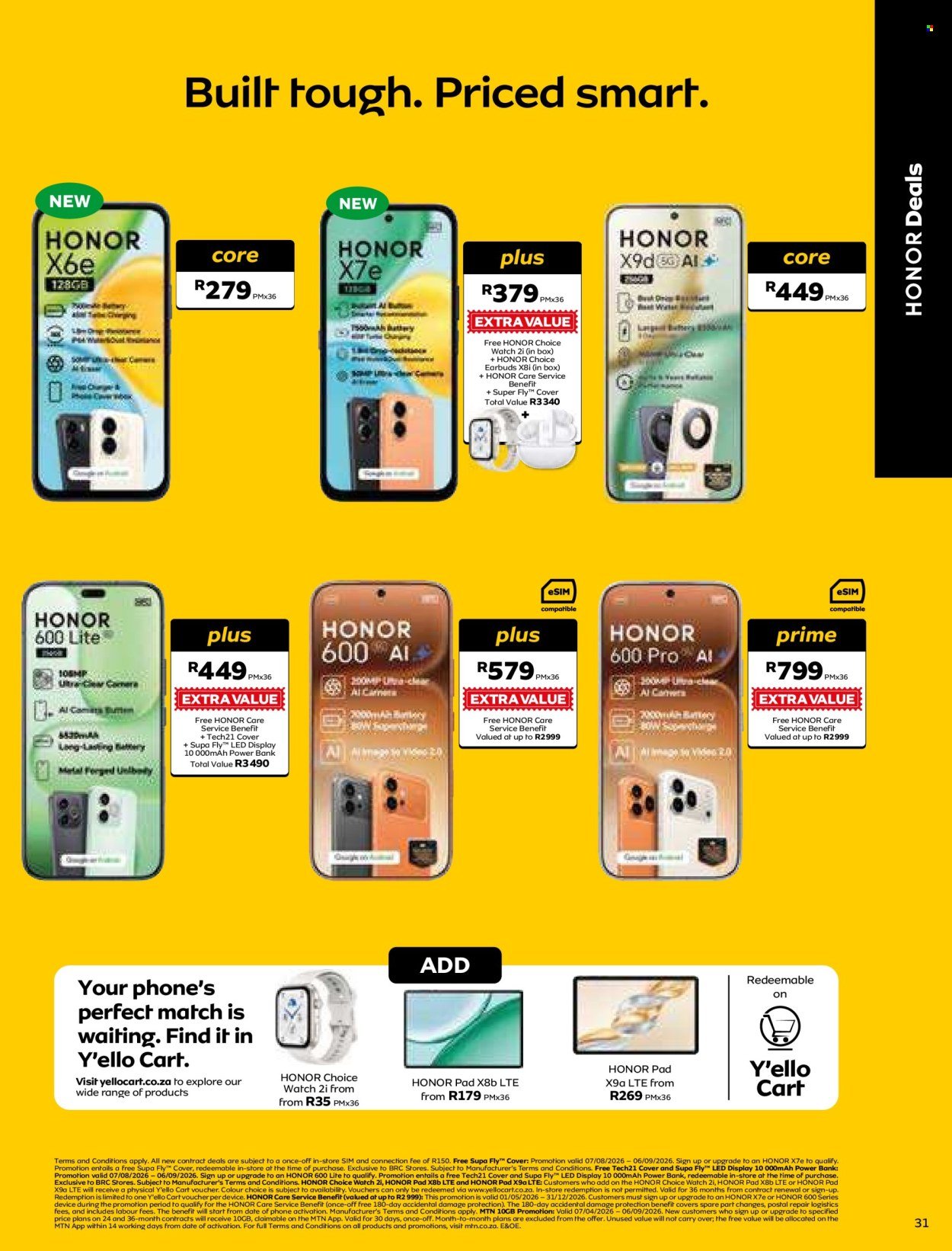 MTN specials - From Friday 7 Aug 2026