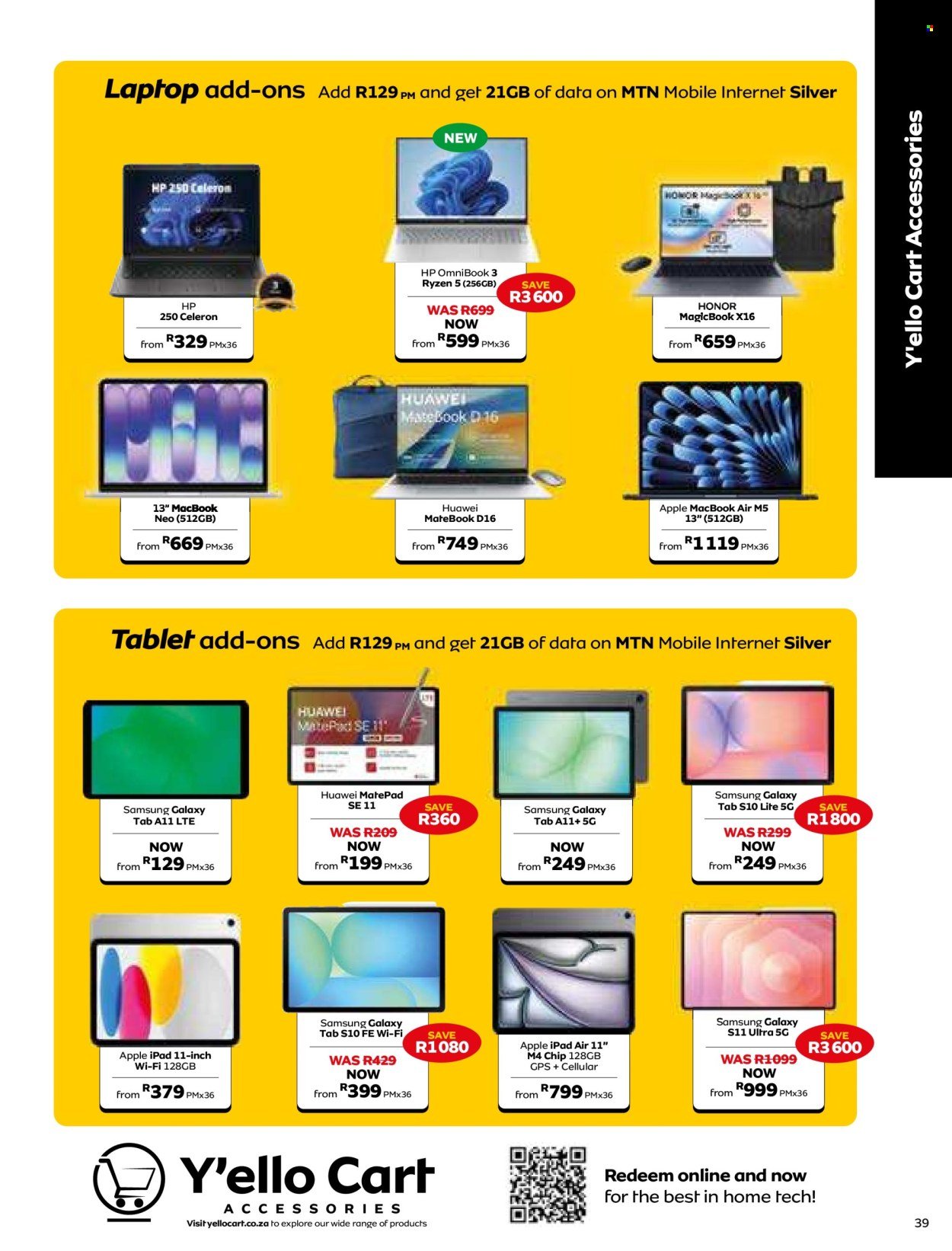 MTN specials - From Friday 7 Aug 2026