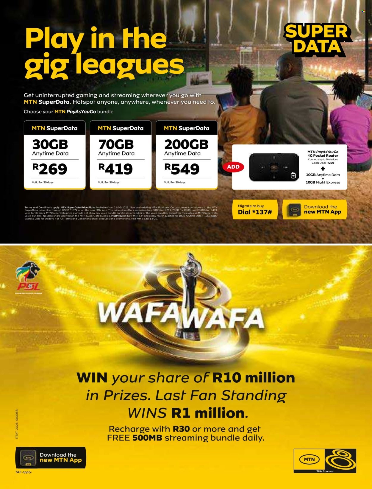 MTN specials - From Friday 7 Aug 2026