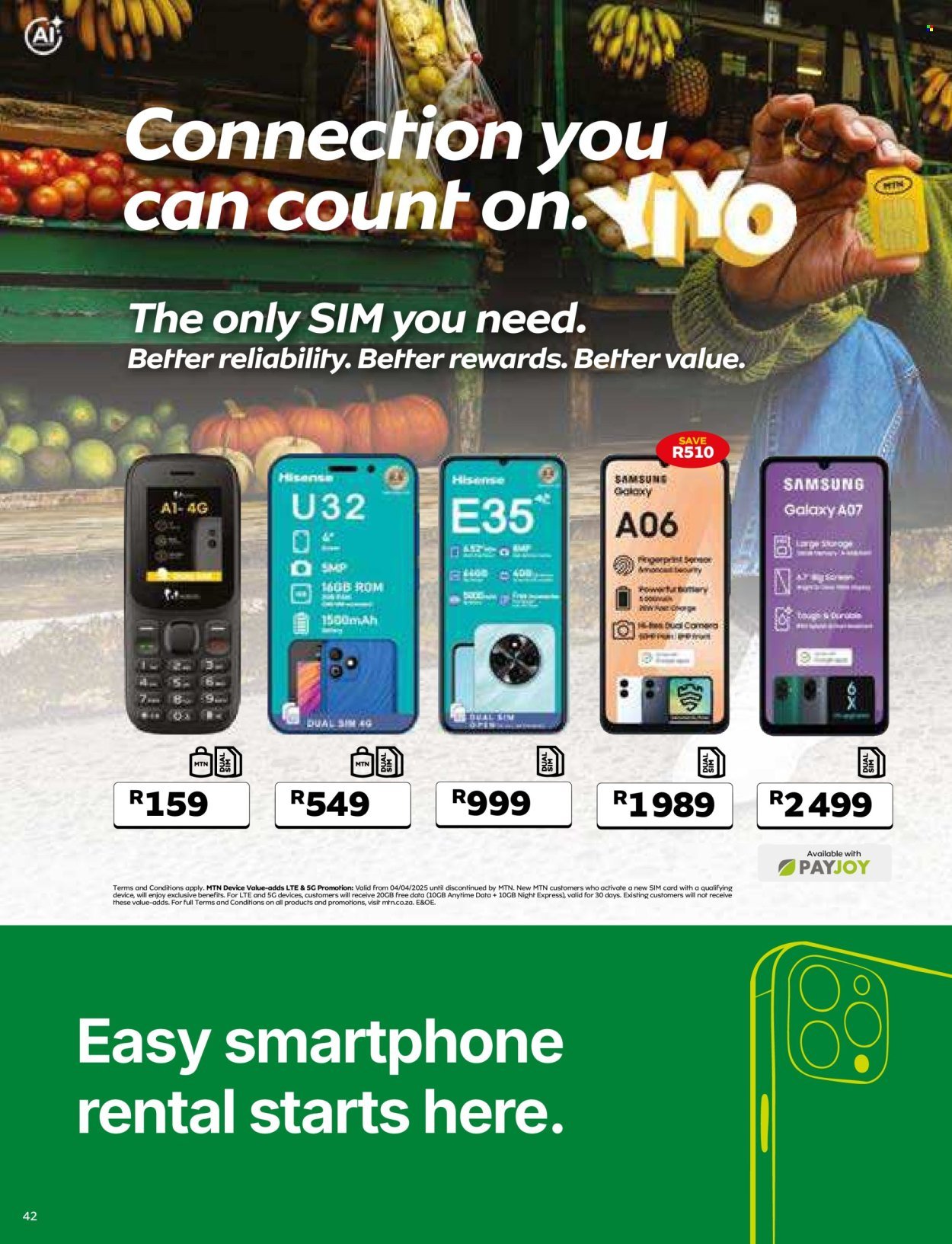MTN specials - From Friday 7 Aug 2026