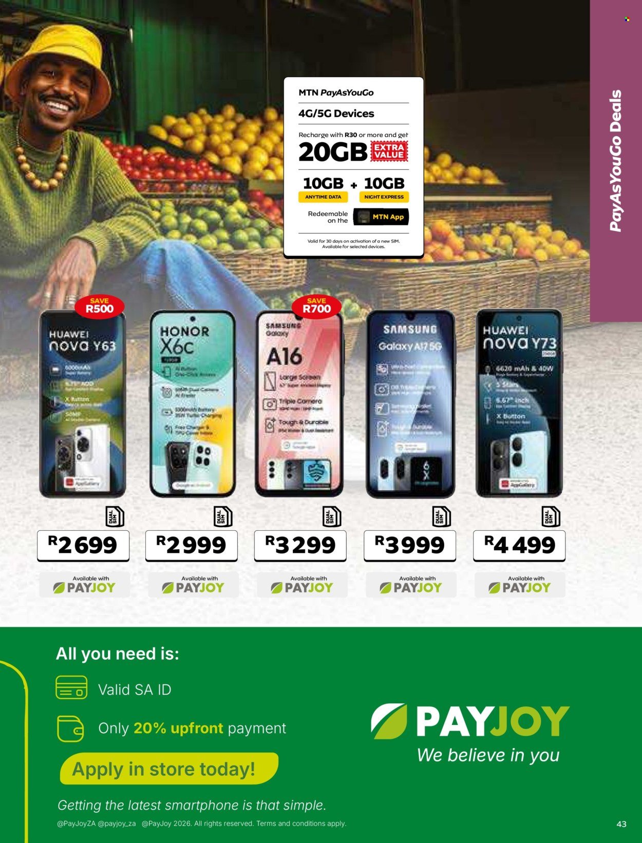 MTN specials - From Friday 7 Aug 2026