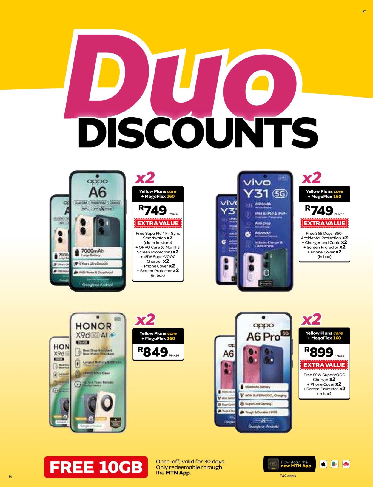 MTN specials - From Friday 7 Aug 2026