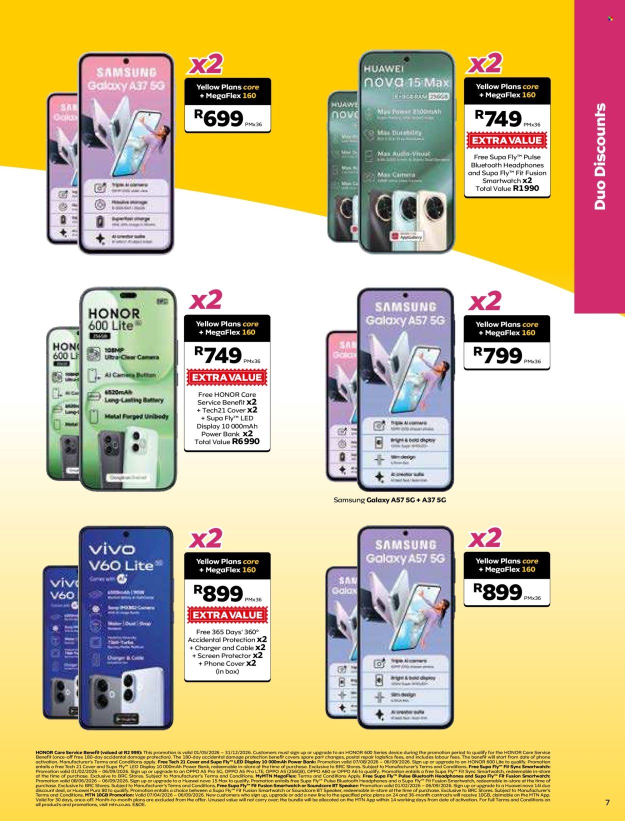 MTN specials - From Friday 7 Aug 2026