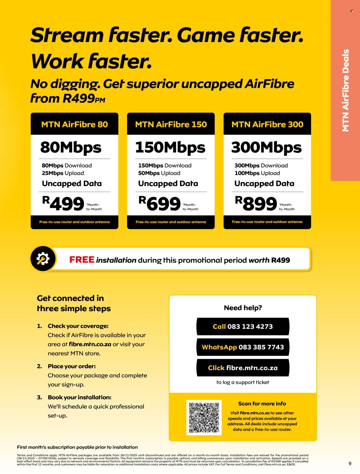MTN specials - From Friday 7 Aug 2026